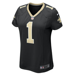 Number 1 Mom New Orleans Saints Women's Game Jersey Black | Nike for Sale