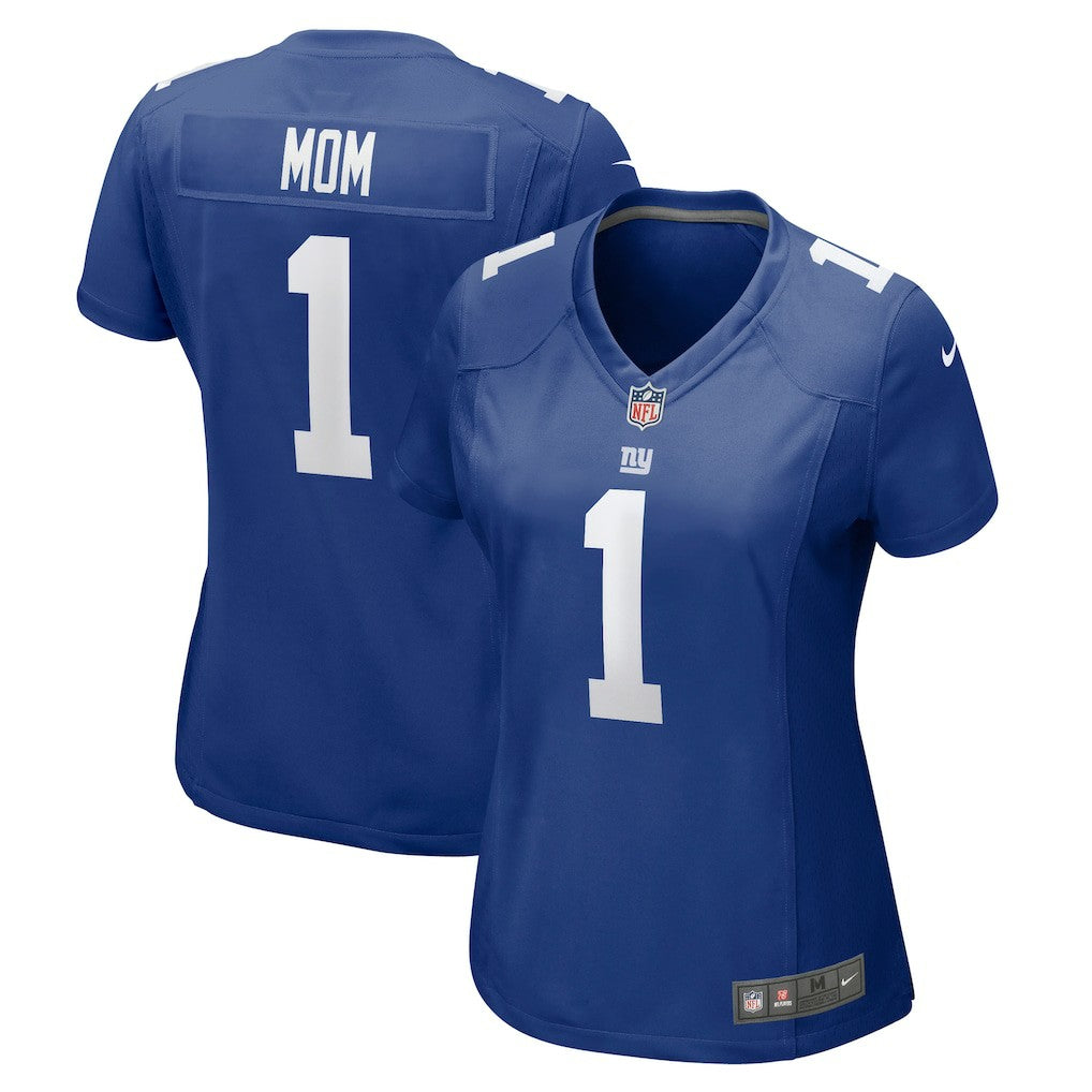 Number 1 Mom New York Giants Women's Game Jersey Royal | Nike for Sale