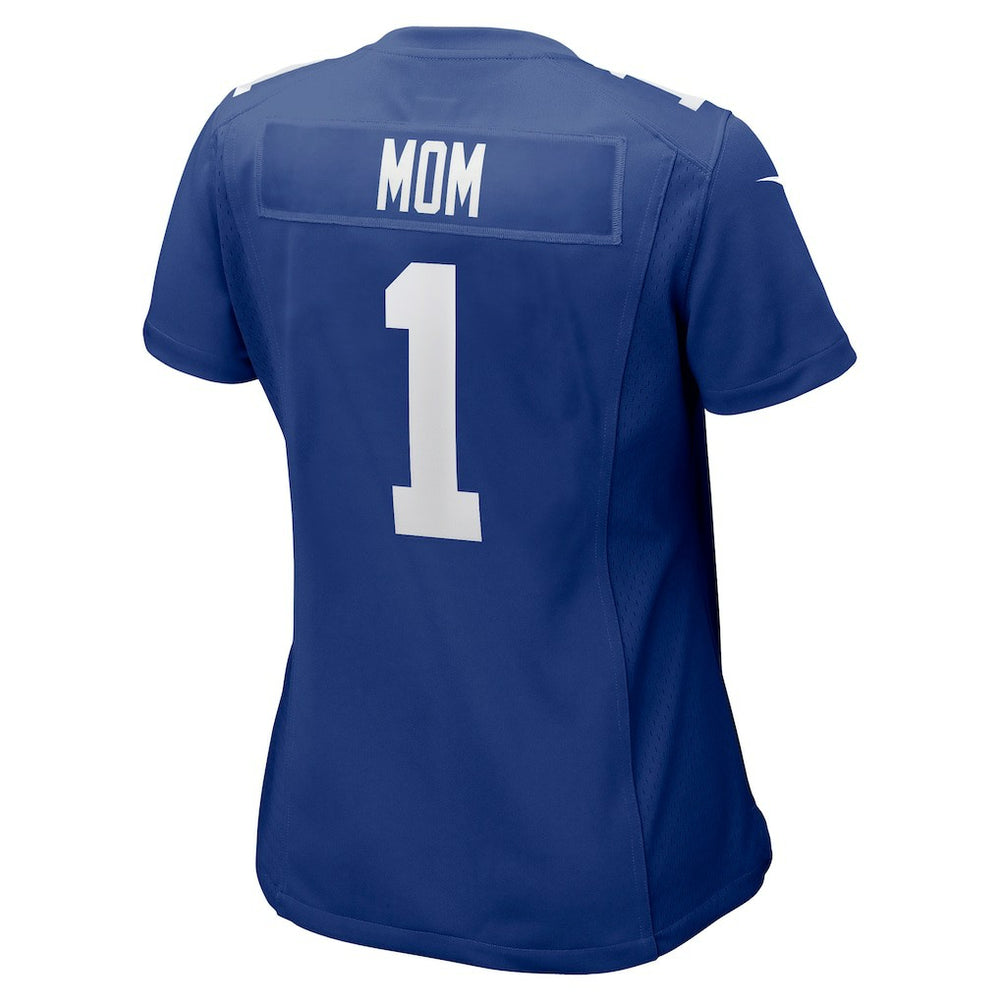 Number 1 Mom New York Giants Women's Game Jersey Royal | Nike for Sale