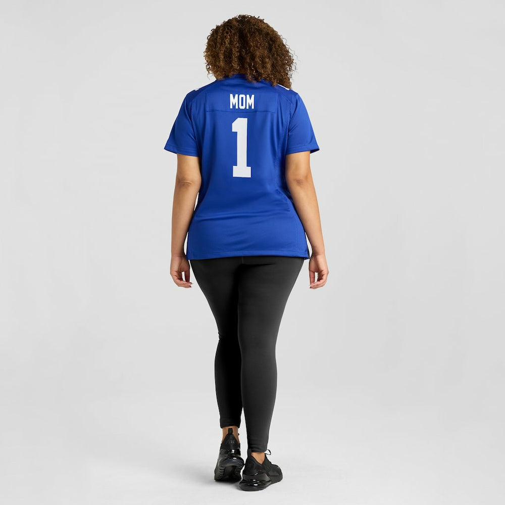 Number 1 Mom New York Giants Women's Game Jersey Royal | Nike for Sale