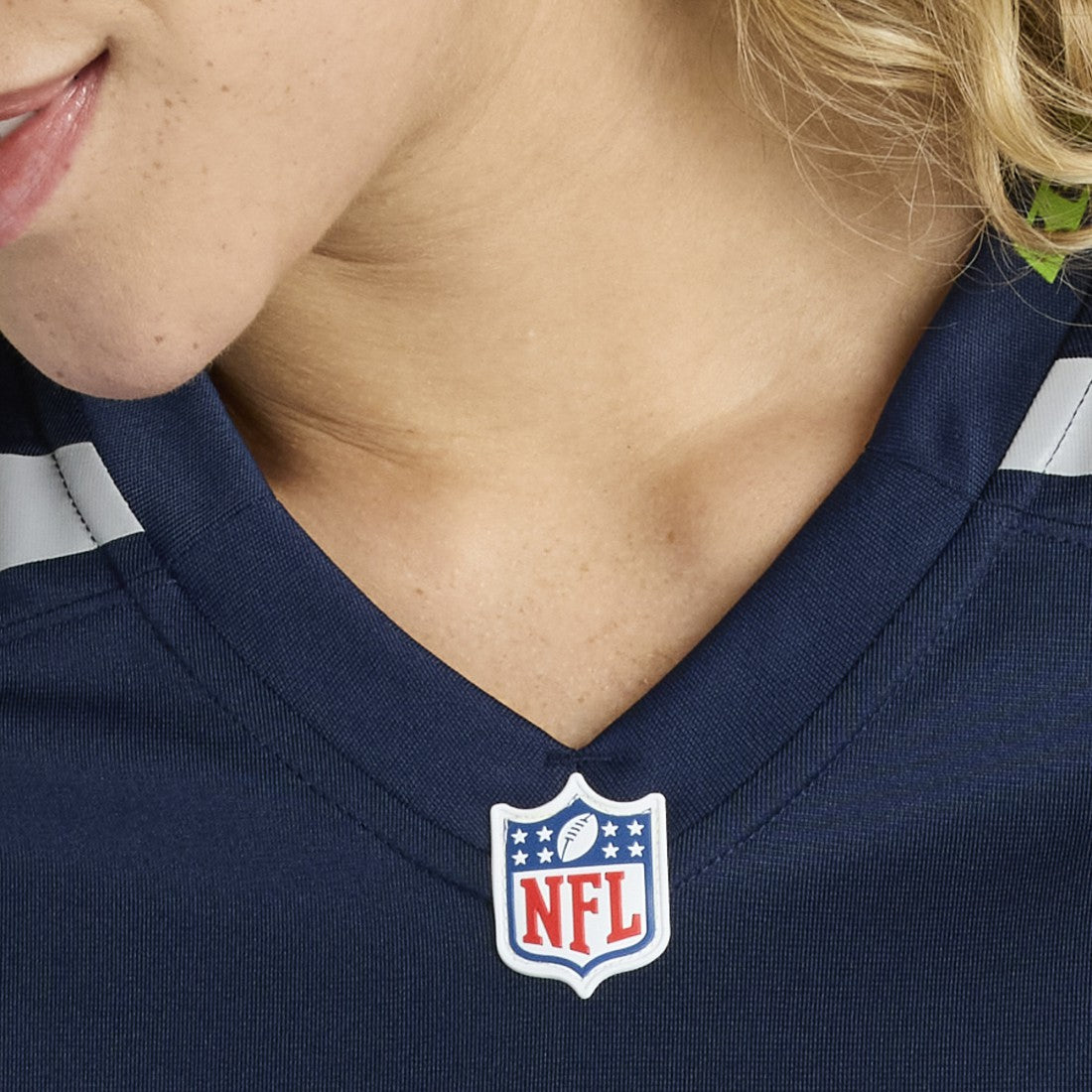 Number 1 Mom Seattle Seahawks Women's Game Jersey College Navy | Nike for Sale