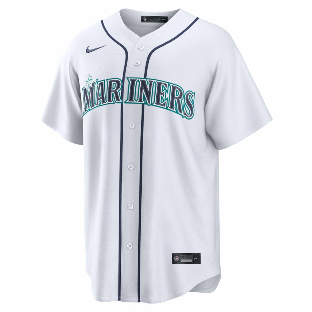 Seattle Mariners Nike Home Replica Custom Jersey - MLB