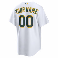 Athletics Nike Home Replica Custom Jersey - MLB