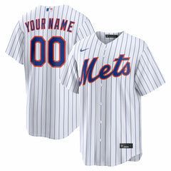 New York Mets Nike Home Replica Custom Jersey - MLB