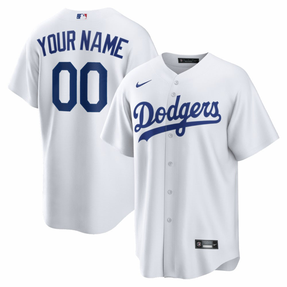 Los Angeles Dodgers Nike Home Replica Custom Jersey - MLB