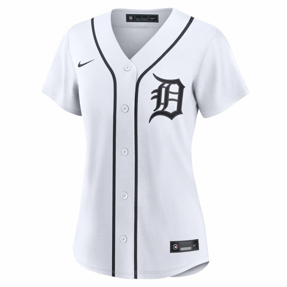 Detroit Tigers Nike Women's Home Replica Custom Jersey - MLB
