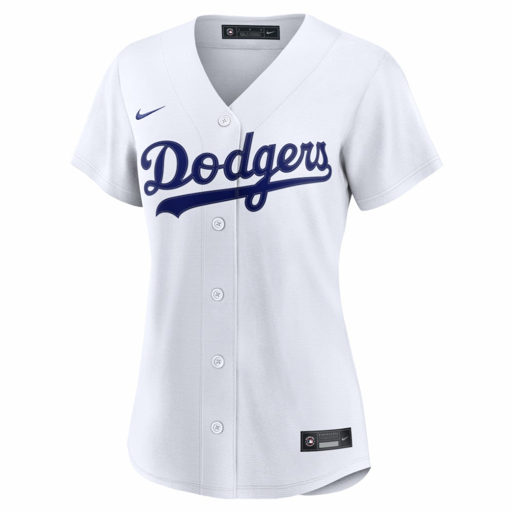 Los Angeles Dodgers Nike Women's Home Replica Custom Jersey - MLB