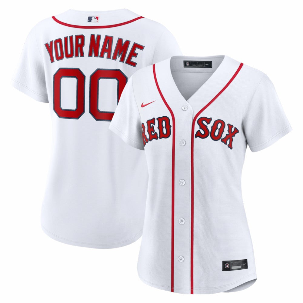 Boston Red Sox Nike Women's Home Replica Custom Jersey - MLB