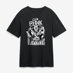 CM Punk x Chicago Blackhawks Fanatics T-Shirt - Black - NHL