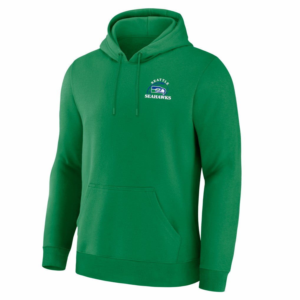 Seattle Seahawks Classic Scribble Legacy Fleece Hoodie Apple Green | Fanatics