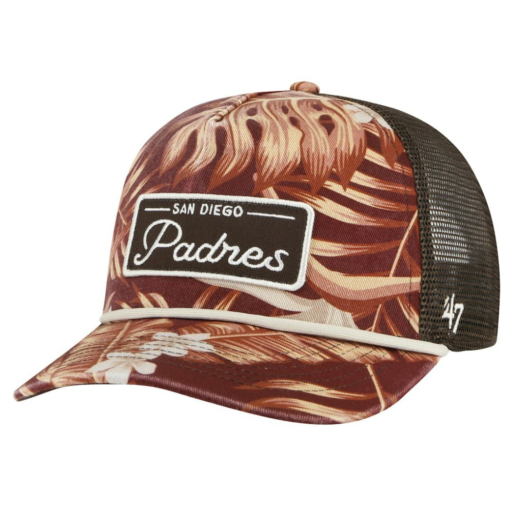 San Diego Padres '47 Tropicalia Trucker Hitch Adjustable Hat - MLB