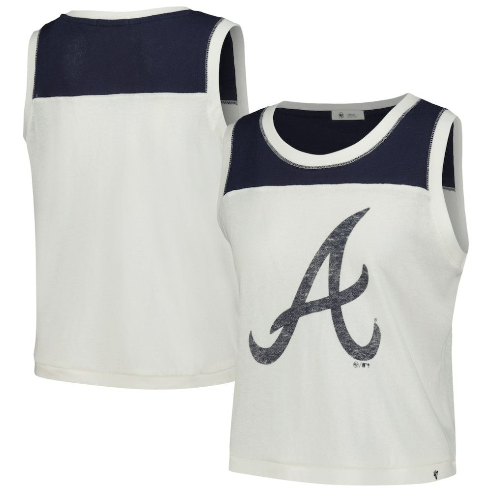 Atlanta Braves '47 Women's Premier Zoey Waist Length Tank Top - MLB