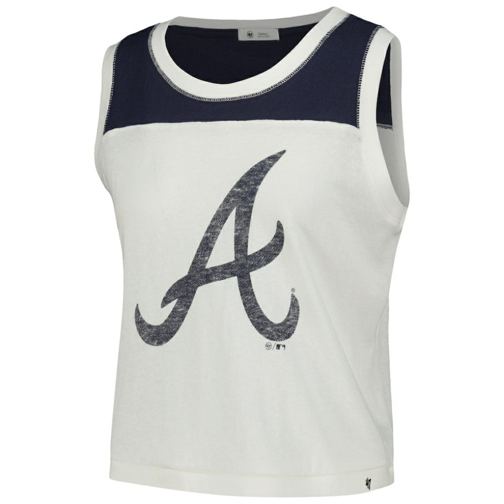 Atlanta Braves '47 Women's Premier Zoey Waist Length Tank Top - MLB