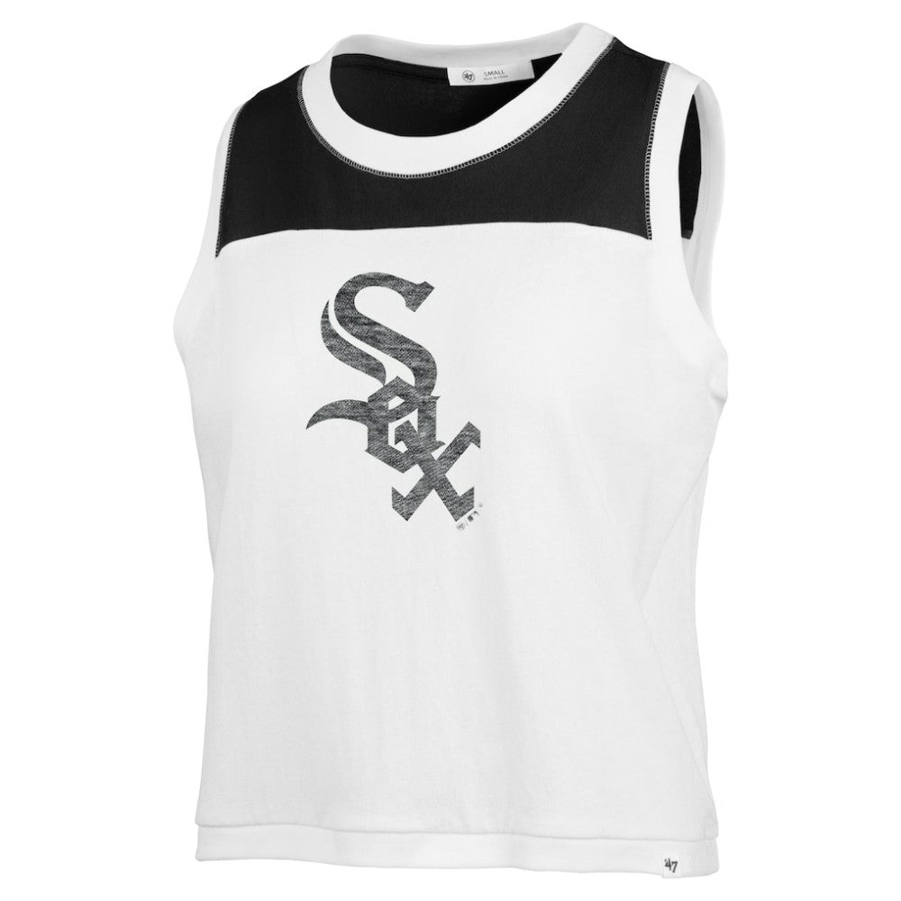 Chicago White Sox '47 Women's Premier Zoey Waist Length Tank Top - MLB