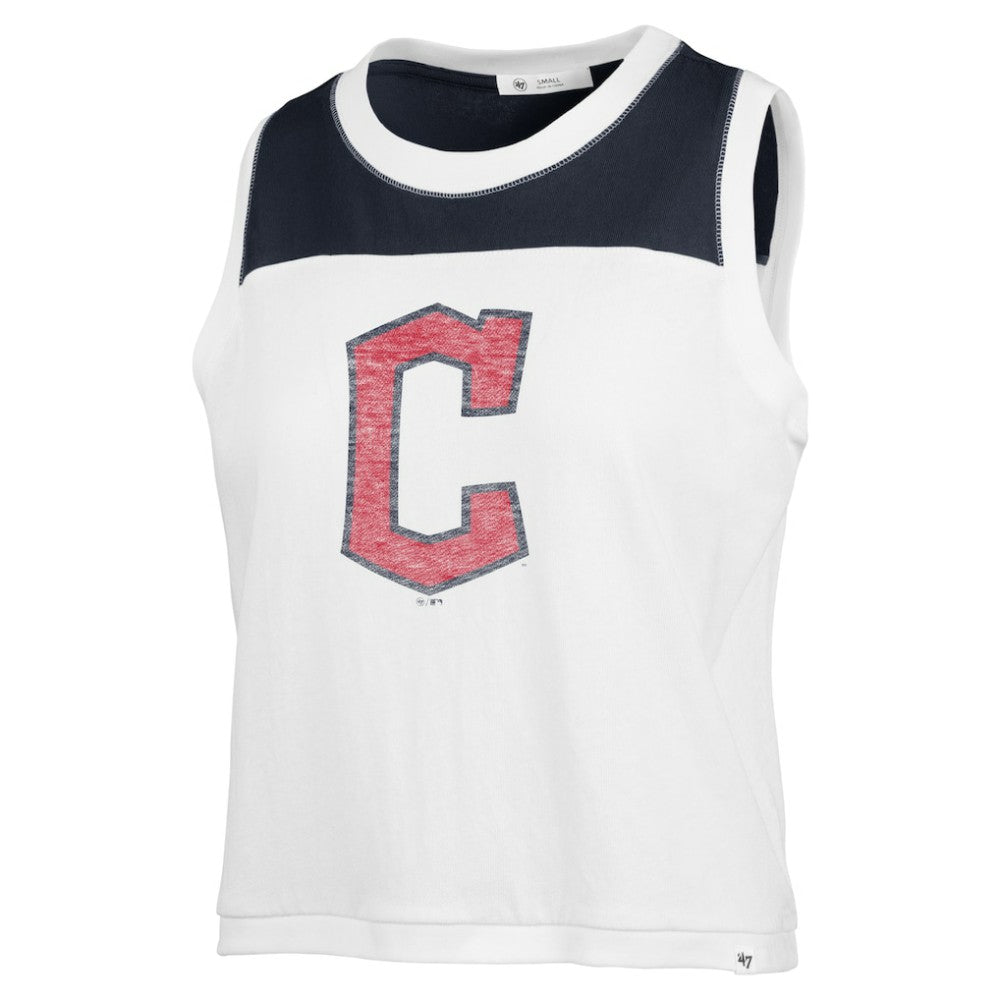 Cleveland Guardians '47 Women's Premier Zoey Waist Length Tank Top - MLB