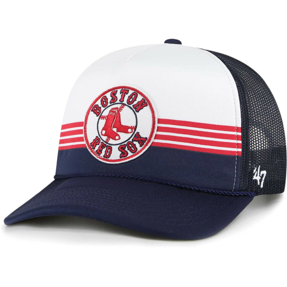 Boston Red Sox '47 Lift Off Foam Front Mesh Trucker Adjustable Hat - MLB