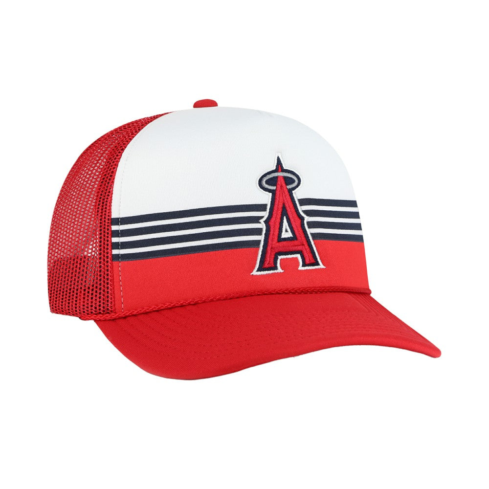 Los Angeles Angels '47 Lift Off Foam Front Mesh Trucker Adjustable Hat - MLB