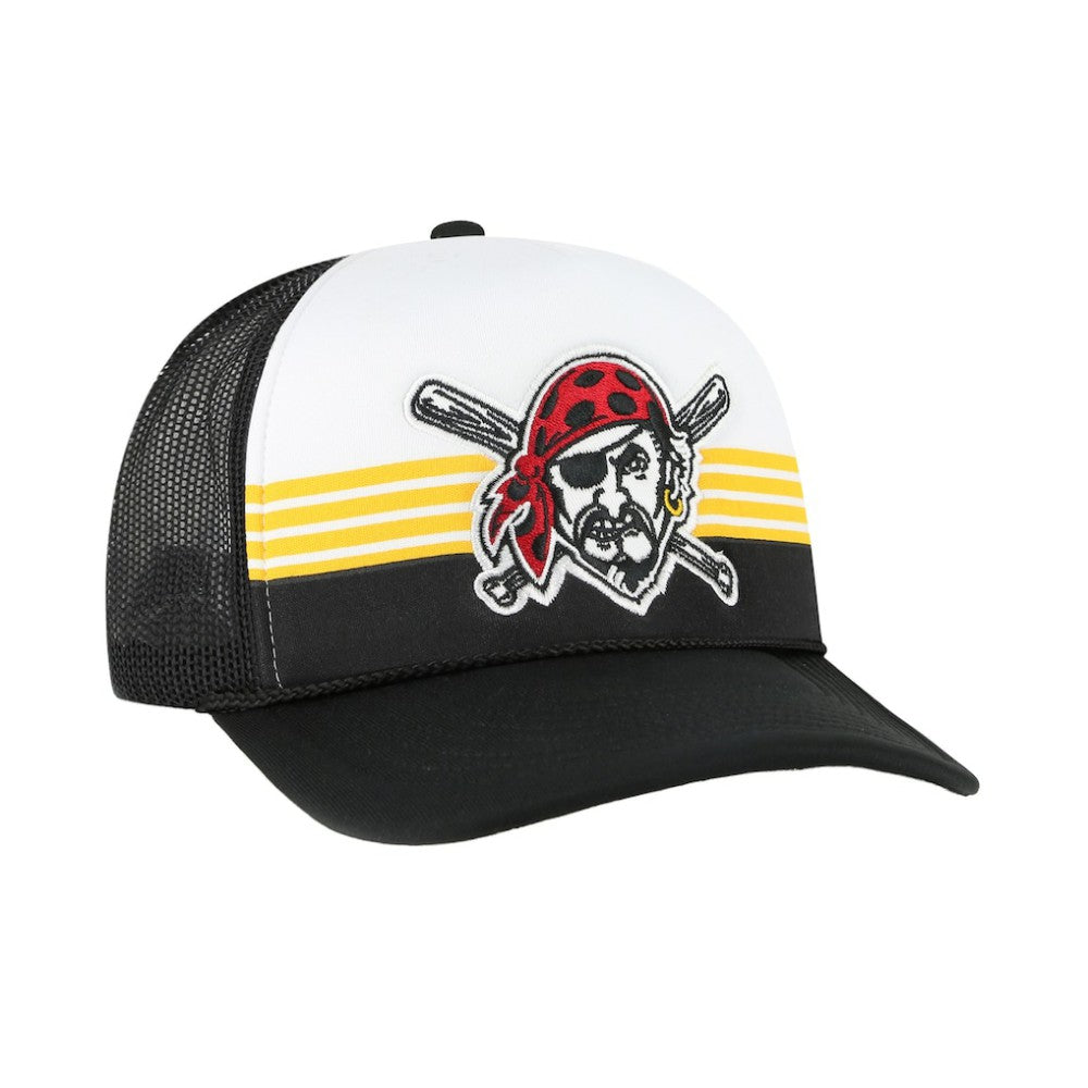 Pittsburgh Pirates '47 Lift Off Foam Front Mesh Trucker Adjustable Hat - MLB