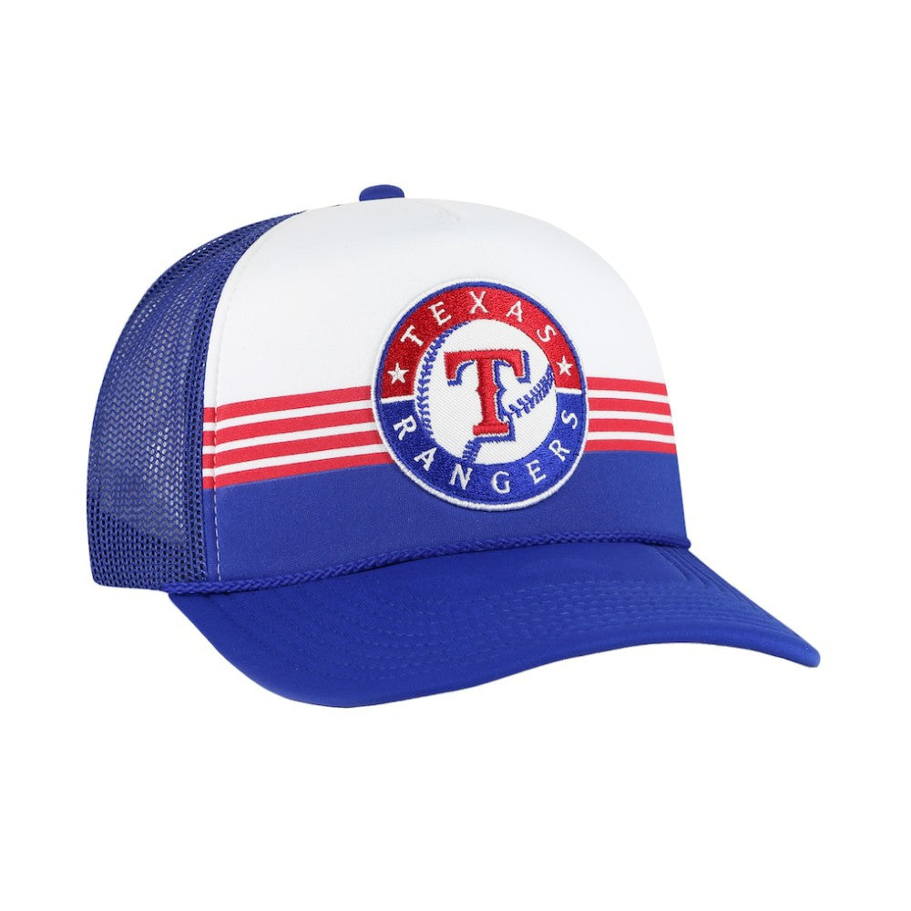 Texas Rangers '47 Lift Off Foam Front Mesh Trucker Adjustable Hat - MLB