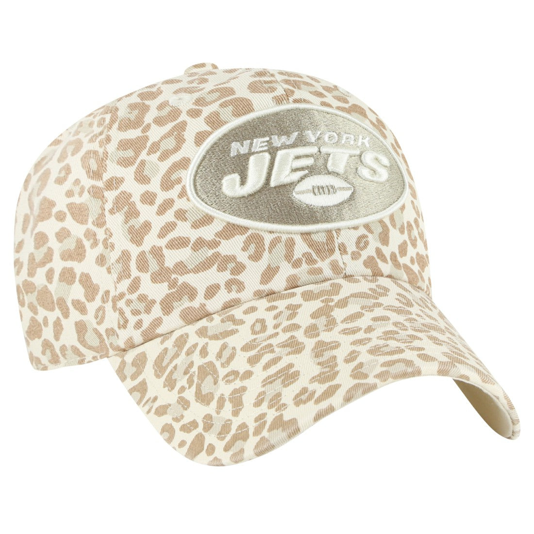 New York Jets '47 Women's Panthera Clean Up Adjustable Hat Natural | NFL