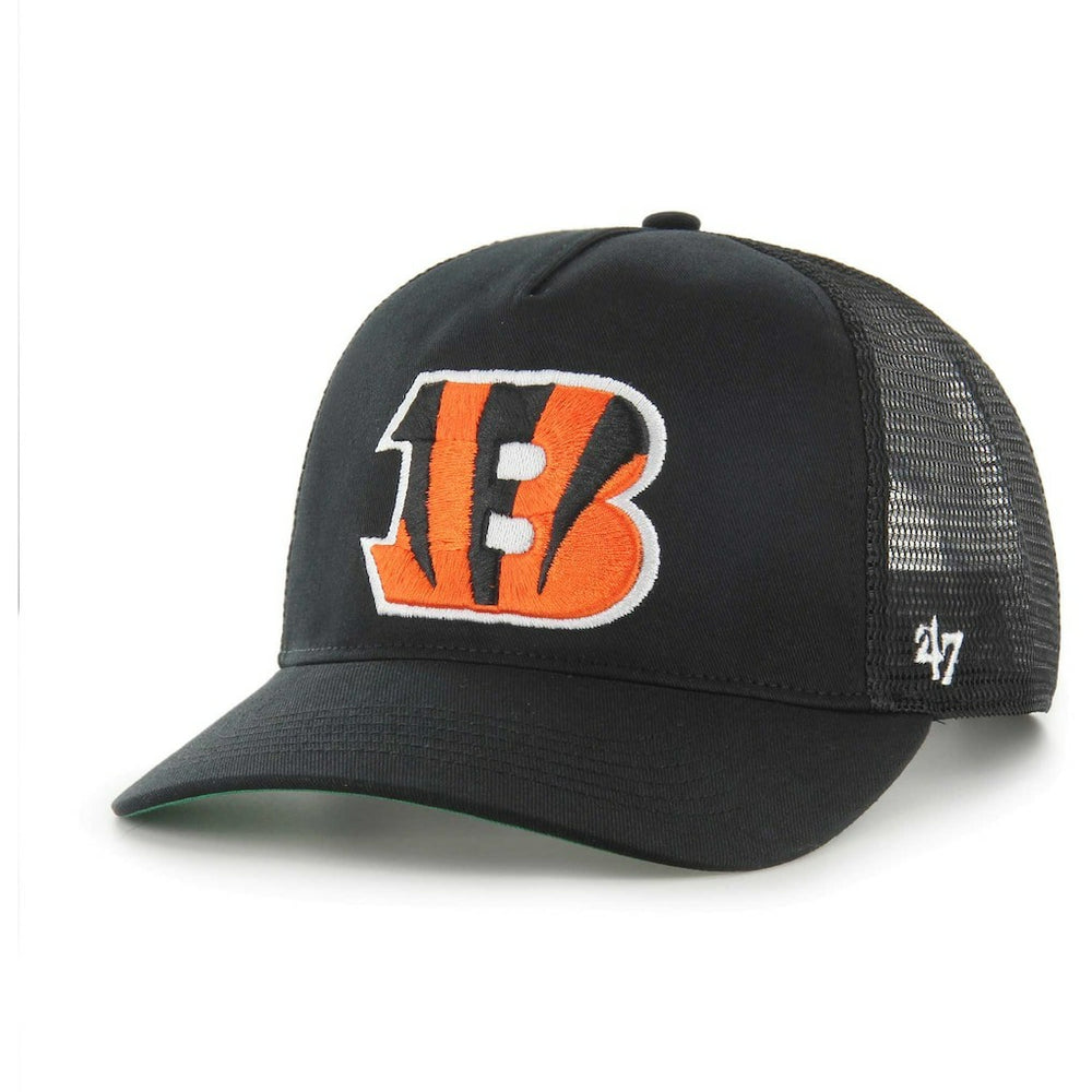 Cincinnati Bengals '47 Mesh Hitch Trucker Adjustable Hat Black | 47 brand