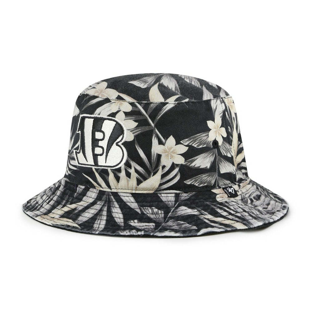 Cincinnati Bengals '47 Tropicalia Bucket Hat Black | 47 brand