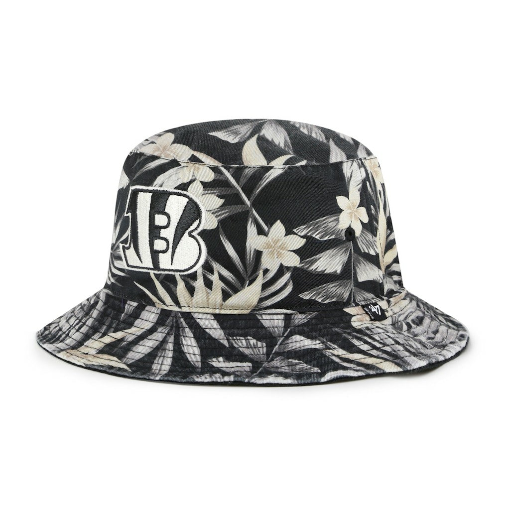 Cincinnati Bengals '47 Tropicalia Bucket Hat Black | 47 brand