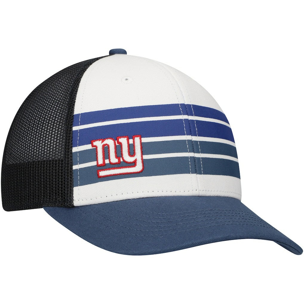 New York Giants '47 Youth Cove Trucker Adjustable Hat White/Blue | 47 brand