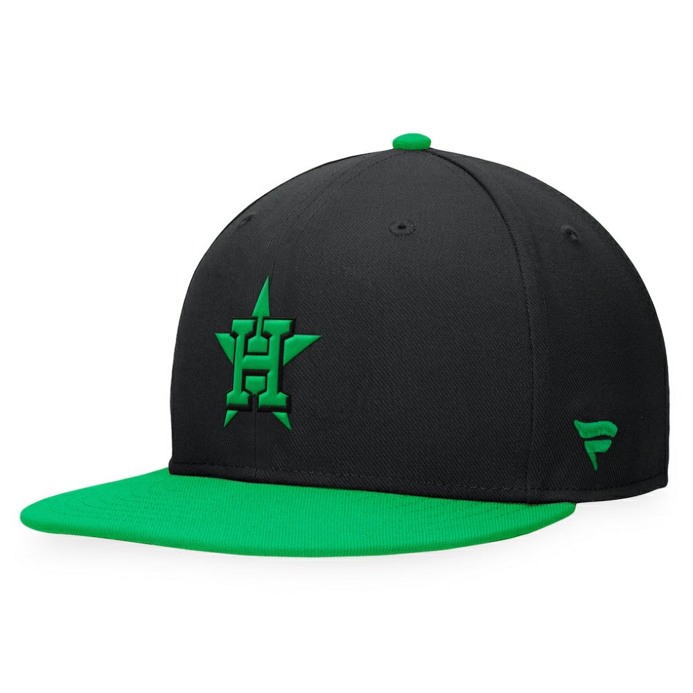 Houston Astros Fanatics Lucky Snapback Hat - MLB