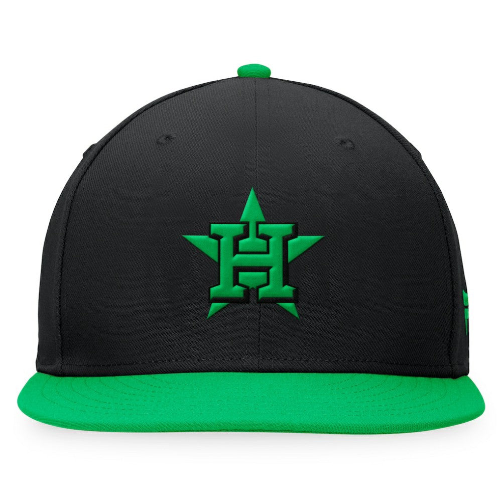 Houston Astros Fanatics Lucky Snapback Hat - MLB