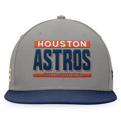 Houston Astros Fanatics Line Drive Two-Tone Snapback Hat - MLB