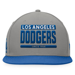 Los Angeles Dodgers Fanatics Line Drive Two-Tone Snapback Hat - MLB