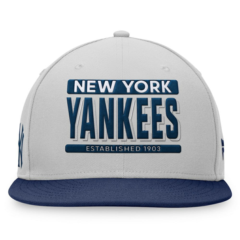 New York Yankees Fanatics Line Drive Two-Tone Snapback Hat - MLB