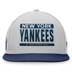 New York Yankees Fanatics Line Drive Two-Tone Snapback Hat - MLB