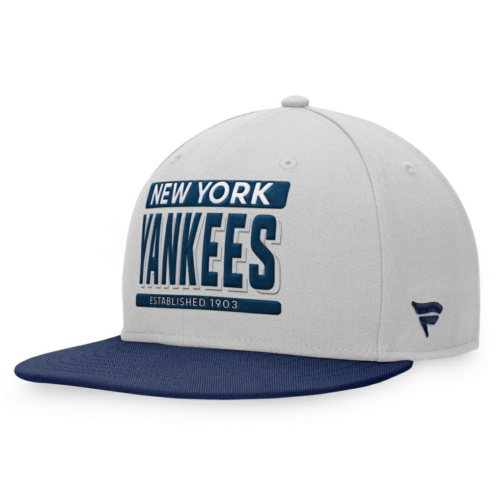 New York Yankees Fanatics Line Drive Two-Tone Snapback Hat - MLB