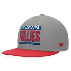 Philadelphia Phillies Fanatics Line Drive Two-Tone Snapback Hat - MLB