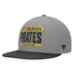 Pittsburgh Pirates Fanatics Line Drive Two-Tone Snapback Hat - MLB