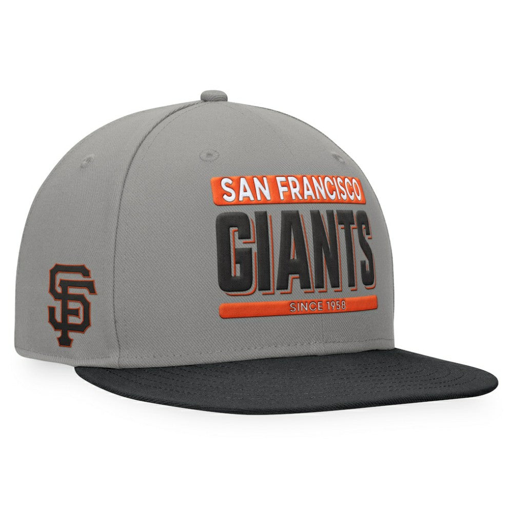 San Francisco Giants Fanatics Line Drive Two-Tone Snapback Hat - MLB