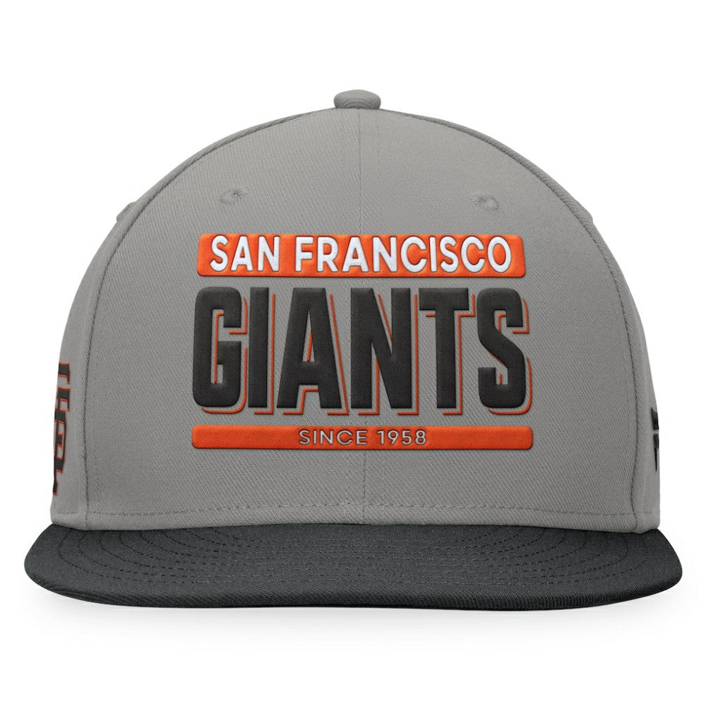San Francisco Giants Fanatics Line Drive Two-Tone Snapback Hat - MLB