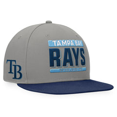 Tampa Bay Rays Fanatics Line Drive Two-Tone Snapback Hat - MLB
