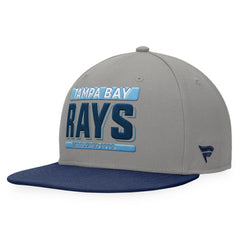 Tampa Bay Rays Fanatics Line Drive Two-Tone Snapback Hat - MLB