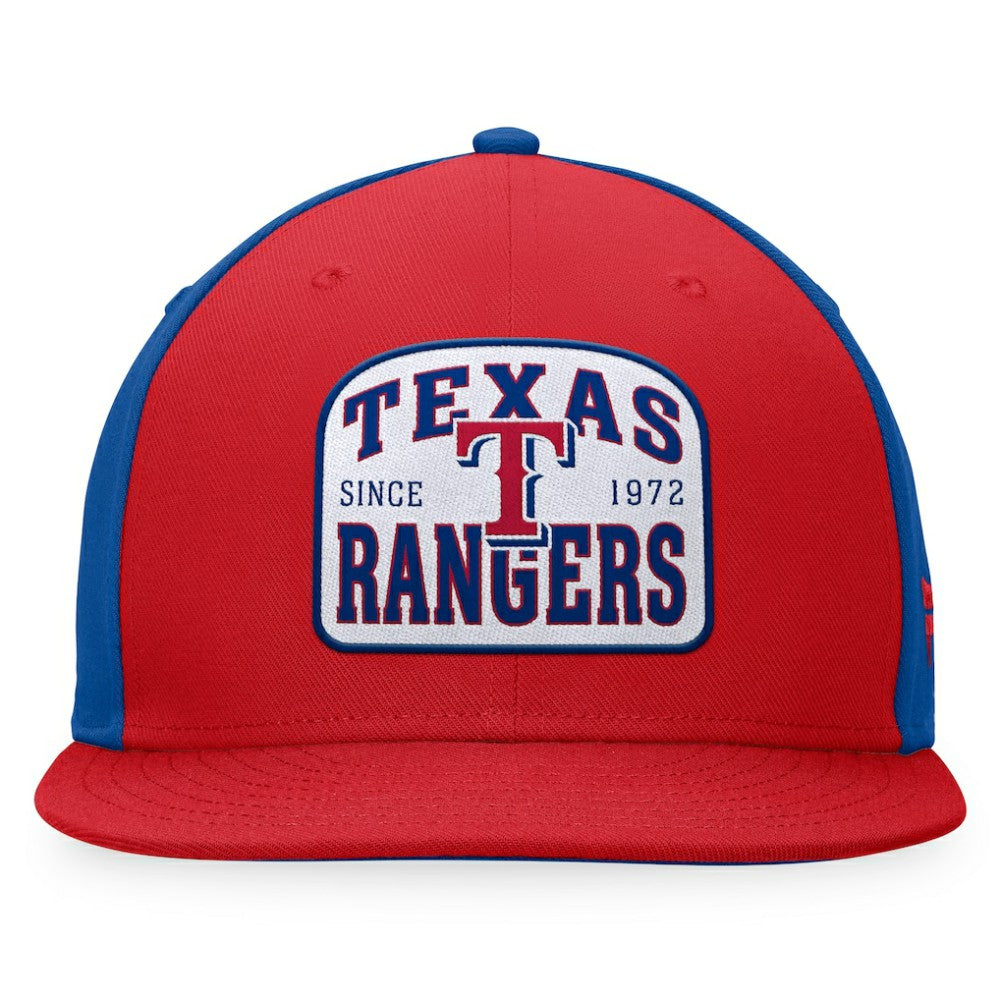Texas Rangers Fanatics Cycle Snapback Hat - MLB