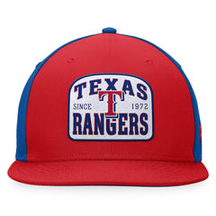Texas Rangers Fanatics Cycle Snapback Hat - MLB