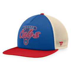Chicago Cubs Fanatics Cooperstown Collection Talley Foam Trucker Snapback Hat - MLB