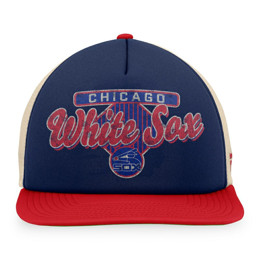 Chicago White Sox Fanatics Cooperstown Collection Talley Foam Trucker Snapback Hat - MLB