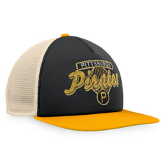 Pittsburgh Pirates Fanatics Cooperstown Collection Talley Foam Trucker Snapback Hat - MLB