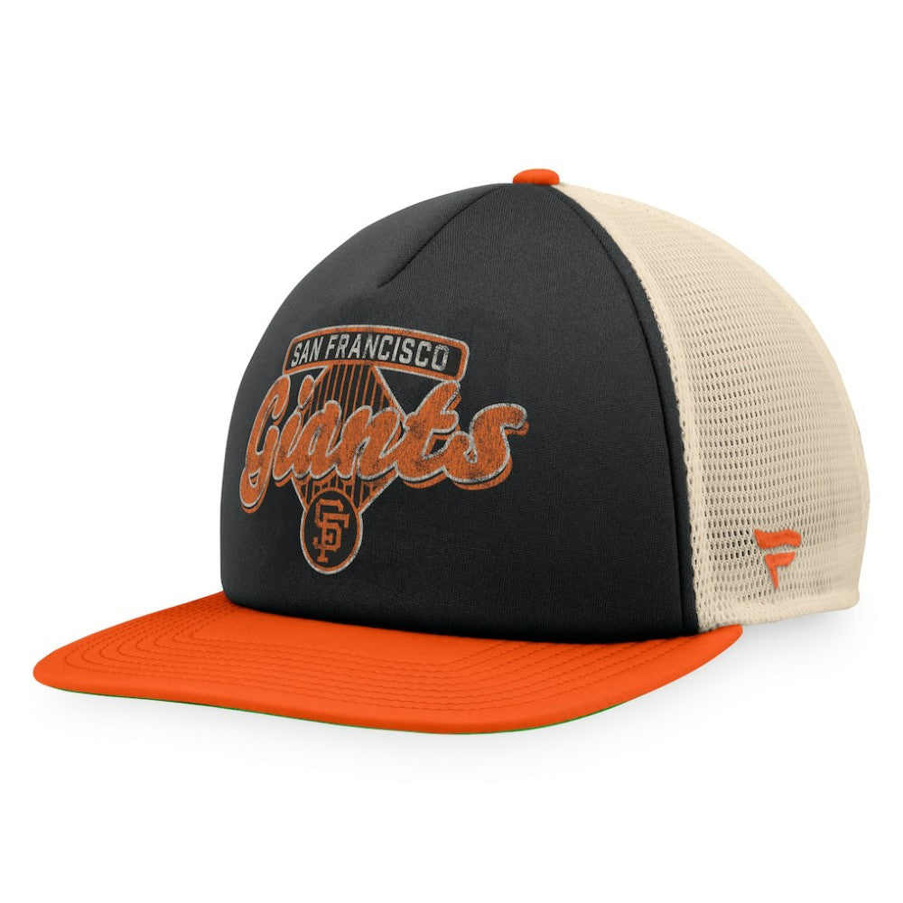 San Francisco Giants Fanatics Cooperstown Collection Talley Foam Trucker Snapback Hat - MLB