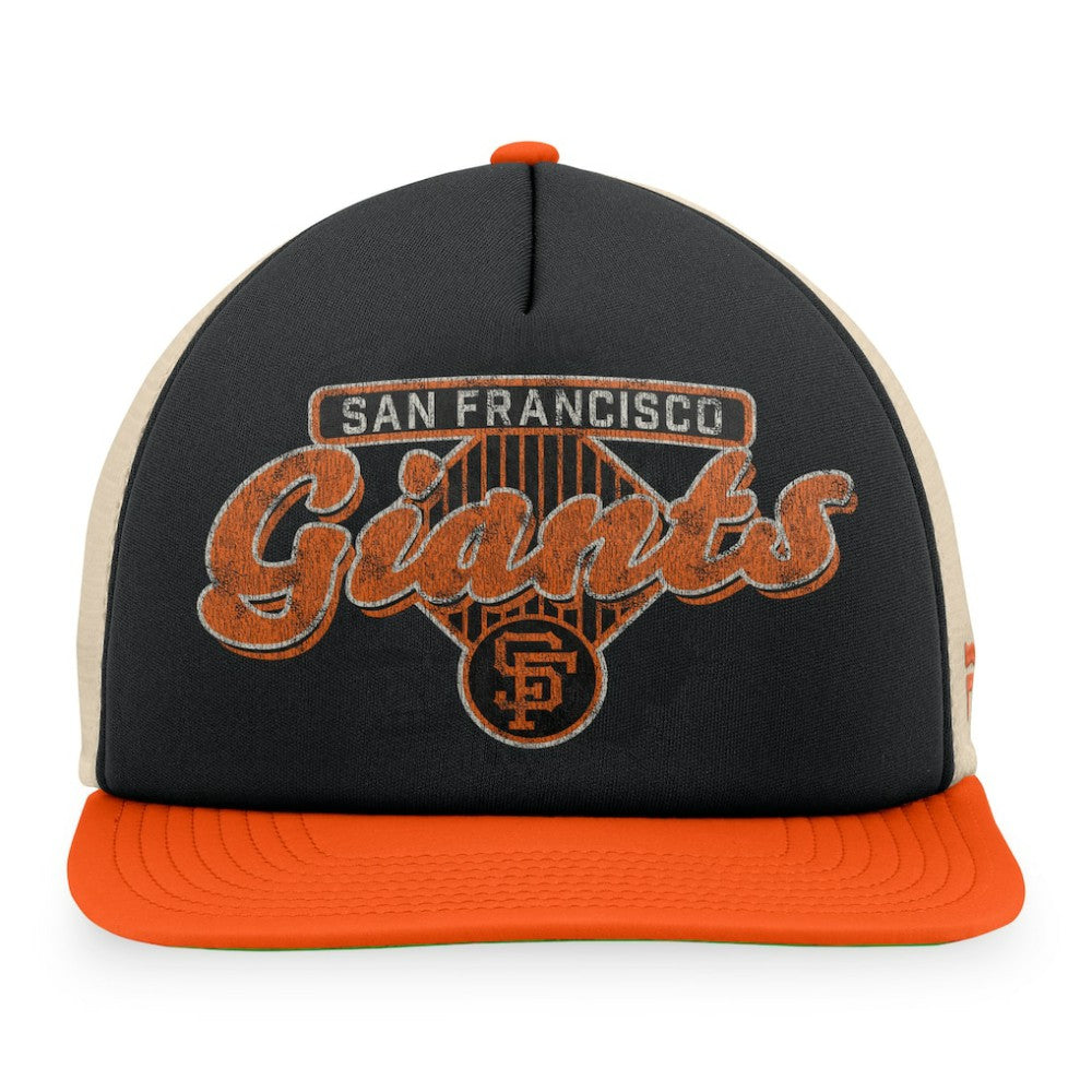 San Francisco Giants Fanatics Cooperstown Collection Talley Foam Trucker Snapback Hat - MLB