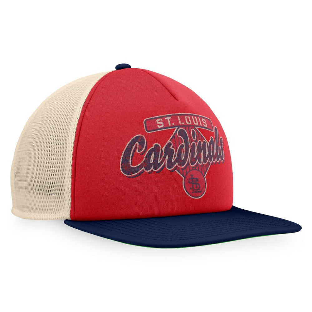 St. Louis Cardinals Fanatics Cooperstown Collection Talley Foam Trucker Snapback Hat - MLB