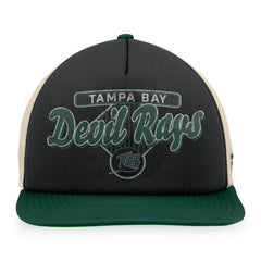 Tampa Bay Rays Fanatics Cooperstown Collection Talley Foam Trucker Snapback Hat - MLB